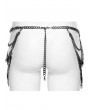Punk Rave Silver Punk Gothic Metal Blade Waist Chain
