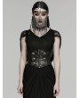 Punk Rave Black Gothic Chinese Style Spirit Beast Corset Belt