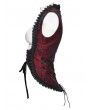 Punk Rave Black and Red Retro Gothic Palace Underbust Corset Vest for Women