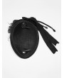 Punk Rave Black Gothic Rose Ribbon Formal Hat