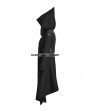 Punk Rave Black Gothic Hooded Coat for Women