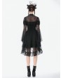 Dark in love Black Gothic Versatile Lace Shoulder Cape for Women