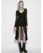Punk Rave Black Gothic Daily Sun Protection Long Cardigan for Women