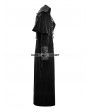 Punk Rave Black Gothic Long Cloak Coat for Men