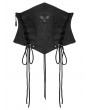 Punk Rave Black Gothic Church Embroidered Corset Waistband