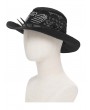 Devil Fashion Black Punk Gothic Skeleton Hand Skull Mesh Cowboy Hat