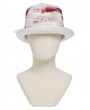 Devil Fashion White Retro Gothic Ruffle Tassel Tie Hat