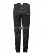 Punk Rave Black Peacock Button Gothic Pants for Men