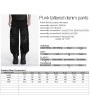Punk Rave Black Gothic Punk Tattered Denim Pants for Men