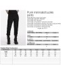 Punk Rave Black Gothic Punk Minimalist Buckle Pants for Men