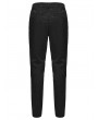 Punk Rave Black Gothic Dark Pattern Jacquard Pants for Men