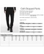Punk Rave Black Gothic Strapped Slim Fit Pants for Men