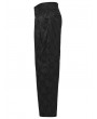 Punk Rave Black Gothic Retro Palace Jacquard Pattern Pants for Men