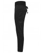 Punk Rave Black Gothic Embroidered Skeleton Pattern Pants for Men