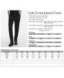 Punk Rave Black Gothic Embroidered Skeleton Pattern Pants for Men