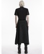Punk Rave Black Gothic Punk Personalized Street Skirt for Men