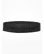 Punk Rave Black Gothic Jacquard Corset Belt for Men