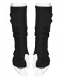 Punk Rave Black Gothic Cyberpunk Rivets Gloves for Men