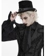 Punk Rave Black Gorgous Vintage Gothic Jacquard Tie for Men