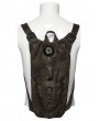 Punk Rave Coffee Gothic Skull Studs Punk Chain Backpack