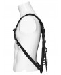 Punk Rave Black Gothic Skull Studs Punk Chain Backpack