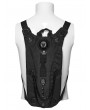 Punk Rave Black Gothic Skull Studs Punk Chain Backpack