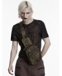 Punk Rave Coffee Gothic Punk Skull Studded Backpack