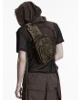 Punk Rave Coffee Gothic Punk Skull Studded Backpack