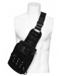 Punk Rave Black Gothic Punk Skull Studded Backpack