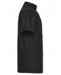 Punk Rave Black Gothic Patterned Pleated Drape T-Shirt for Men