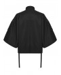 Punk Rave Black Gothic Punk Functional Loose Sleeve Jacket for Men