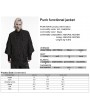 Punk Rave Black Gothic Punk Functional Loose Sleeve Jacket for Men