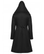 Punk Rave Black Dark Gothic Punk Functional Hooded Jacket for Men