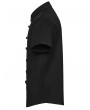 Punk Rave Black Punk Gothic Skull Frog Button Shirt for Men