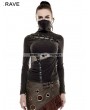 Punk Rave Steampunk Mask Style T-Shirt for Women