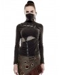 Punk Rave Steampunk Mask Style T-Shirt for Women
