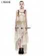 Punk Rave Asymmetrical Hem Lace Do Old Steampunk Dress