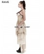 Punk Rave Asymmetrical Hem Lace Do Old Steampunk Dress