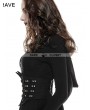 Punk Rave Black Buckle Loops Steampunk Girdle