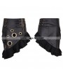 Punk Rave Black Steampunk Flounce Skirt