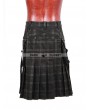 Punk Rave Plaid Gothic Punk Skirt for Men