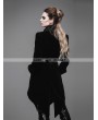 Devil Fashion Black Vintage Gothic Swallow Tail Jacket for Women