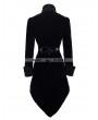 Devil Fashion Black Vintage Gothic Swallow Tail Jacket for Women