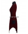 Devil Fashion Red Vintage Gothic Swallow Tail Jacket for Women