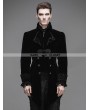 Devil Fashion Black Vintage Gothic Swallow Tail Jacket for Men