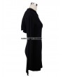 Devil Fashion Black Gothic Witch Sexy Hooded Dress for Women