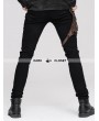 Devil Fashion Steampunk Pants with Coffee Pocket for Men