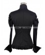 Devil Fashion Black Long Sleeves Pendant Romantic Gothic Shirt for Women