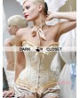 Champagne Victorian Overbust Corset