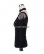 Devil Fashion Black Gothic Punk Sexy Shirt for Women